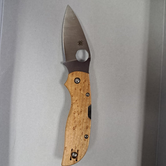 Syderco Chapaaral Birdseye Maple XHP Plainedge